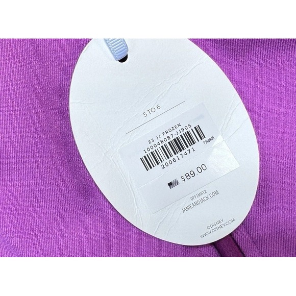 Disney × Janie and Jack Frozen Anna Cape Girls 5-6 Cloak Fully Lined NWT - Picture 6 of 7